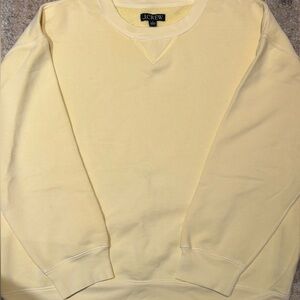 j crew heritage fleece sweatshirt